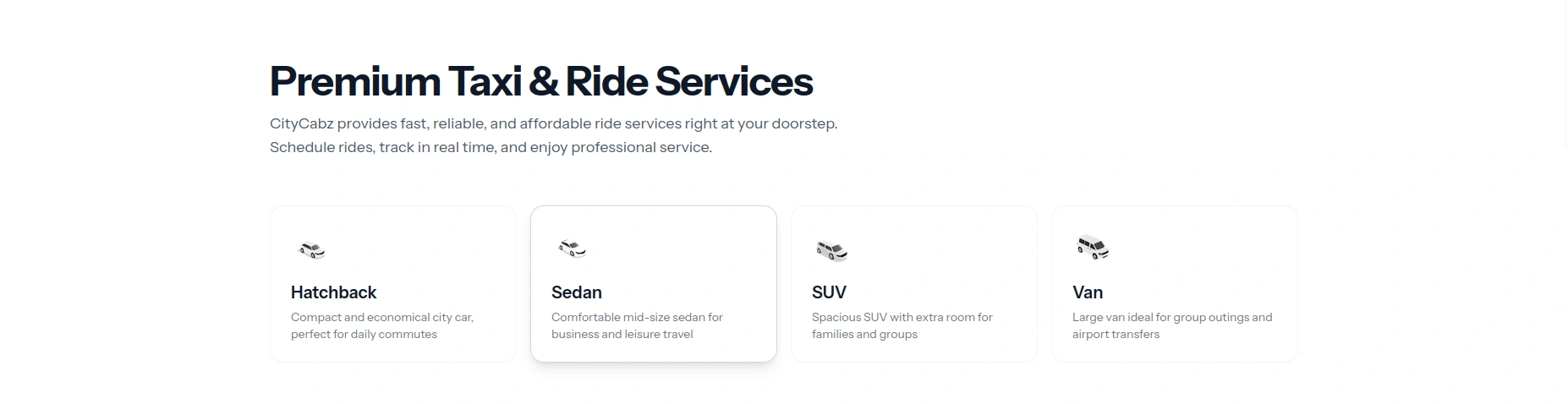 Vehicle Categories